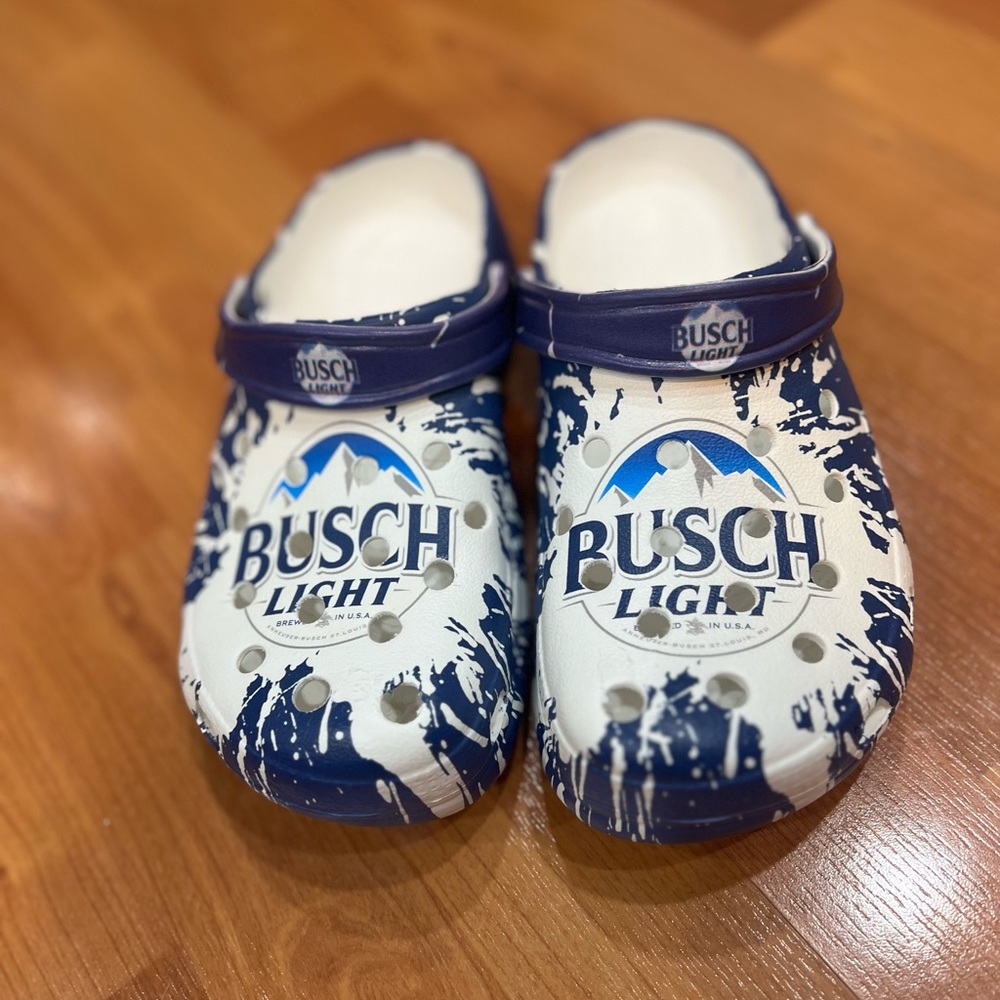 Busch Light Crocs